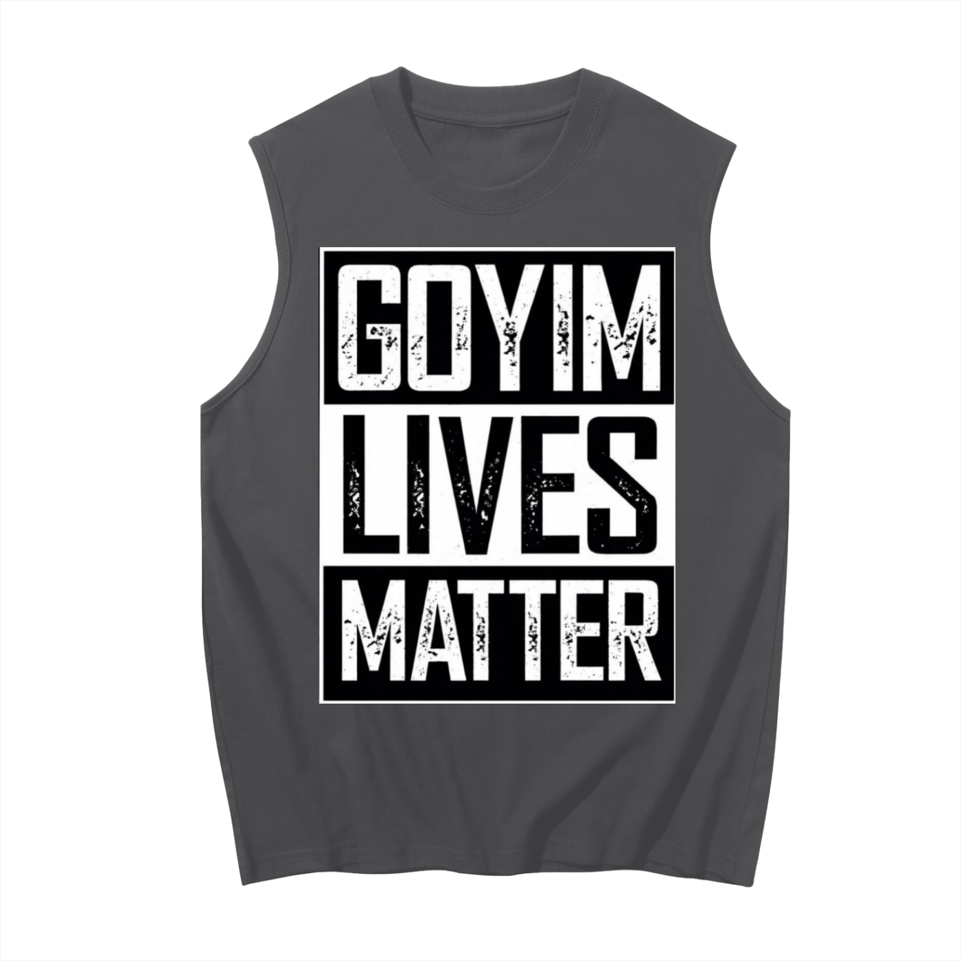 Goyim Lives Matter Front Logo Tank Top
