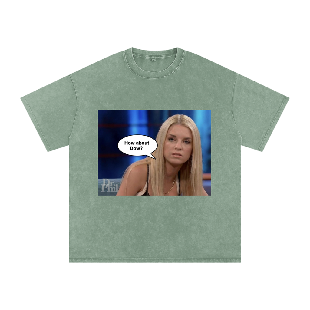 How About Dow Oversized Cotton T-Shirt