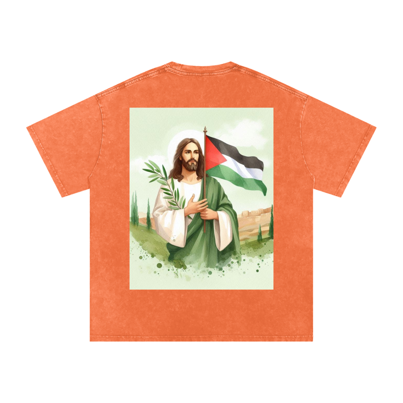 Jesus Palestine Oversized T-Shirt