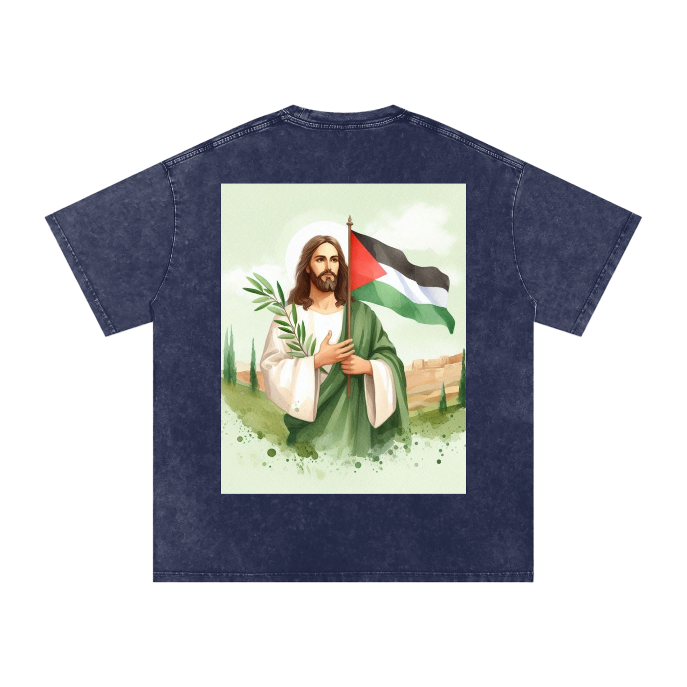Jesus Palestine Oversized T-Shirt