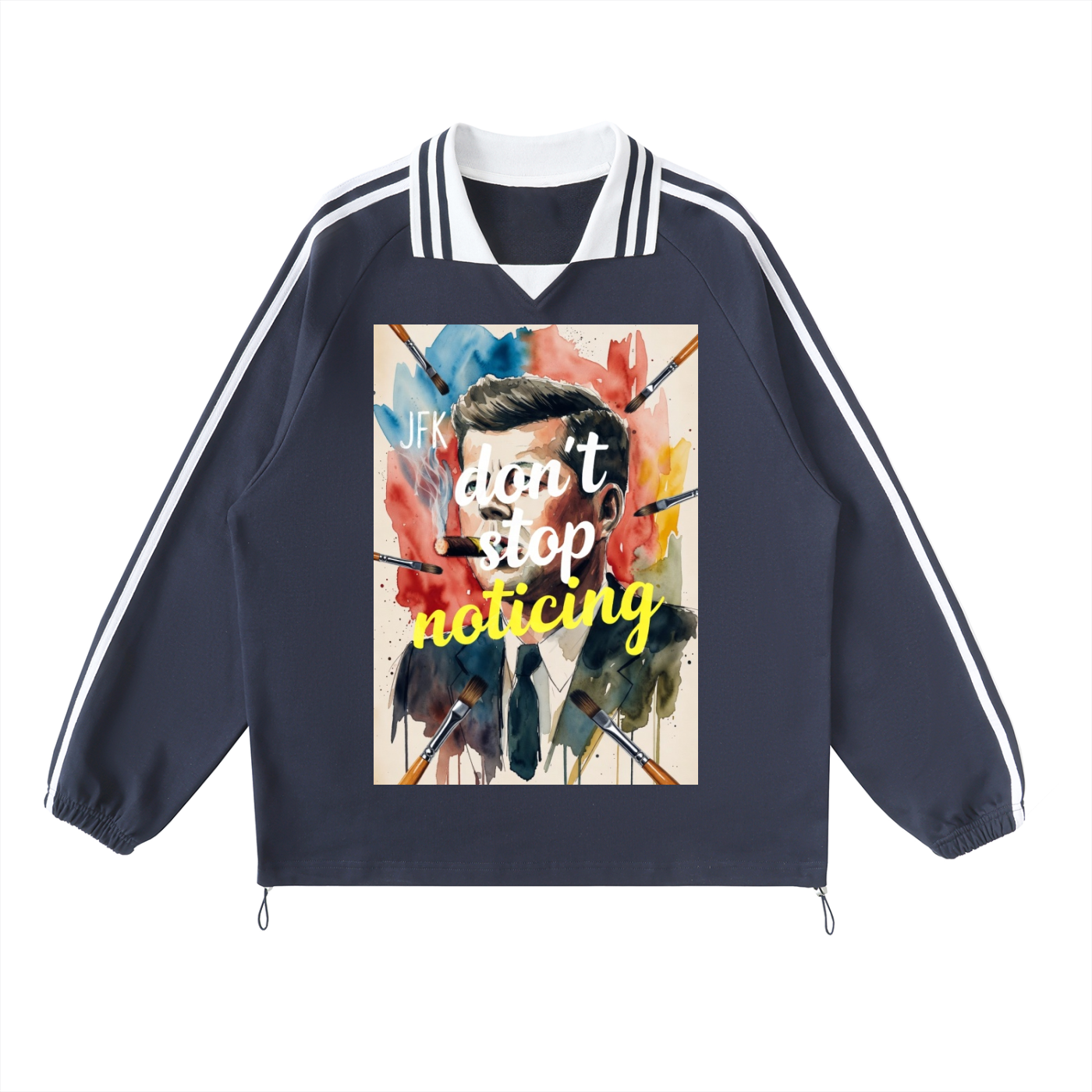 JFK Collar Sweatshirt