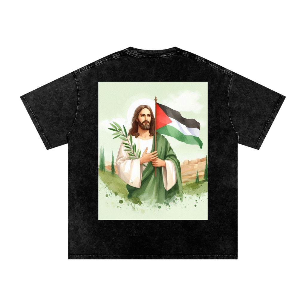 Jesus Palestine Oversized T-Shirt