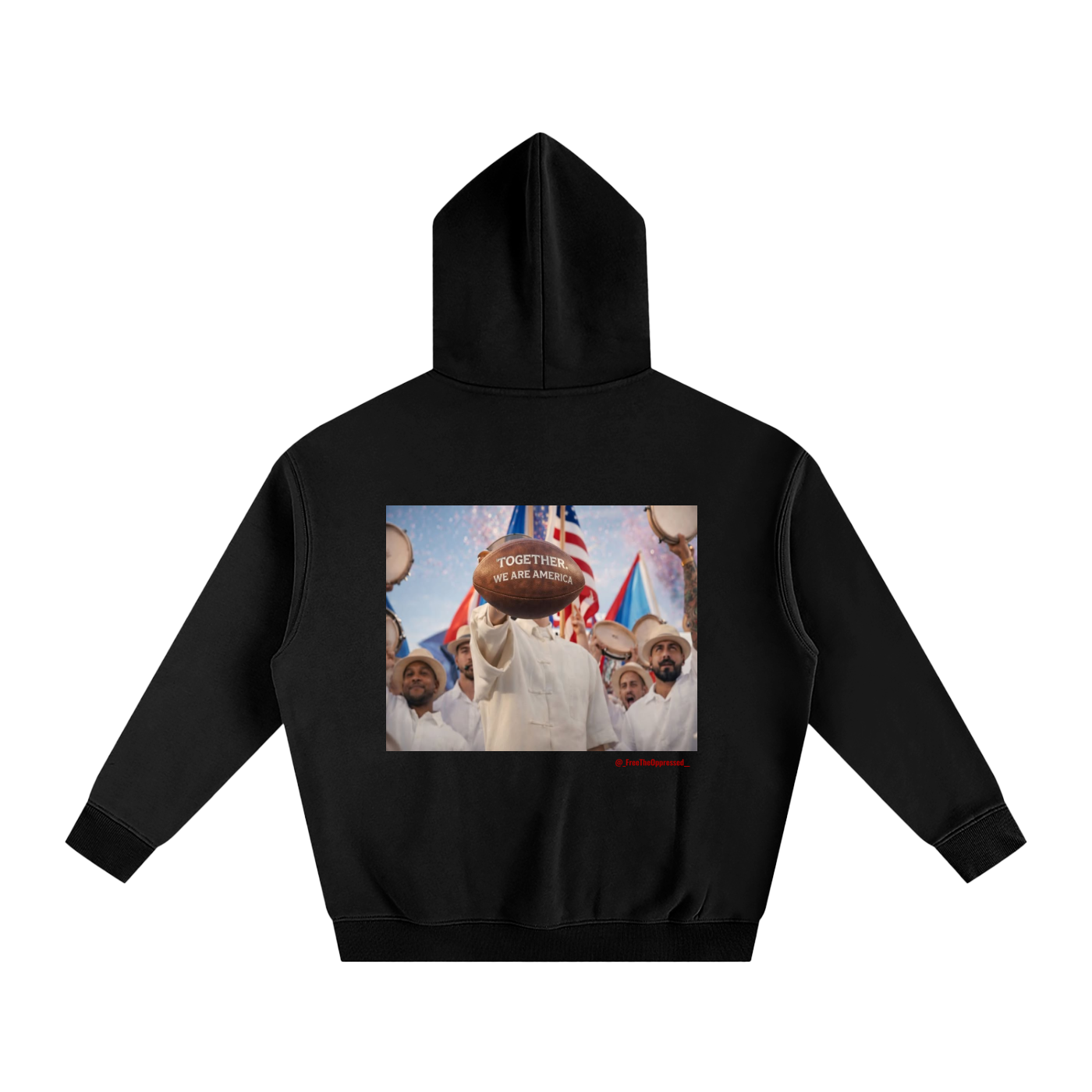 We are America Oversize Hoodie