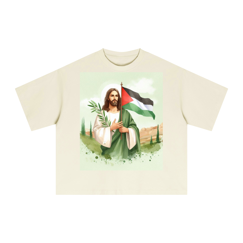 Jesus Palestine Boxy T-Shirt