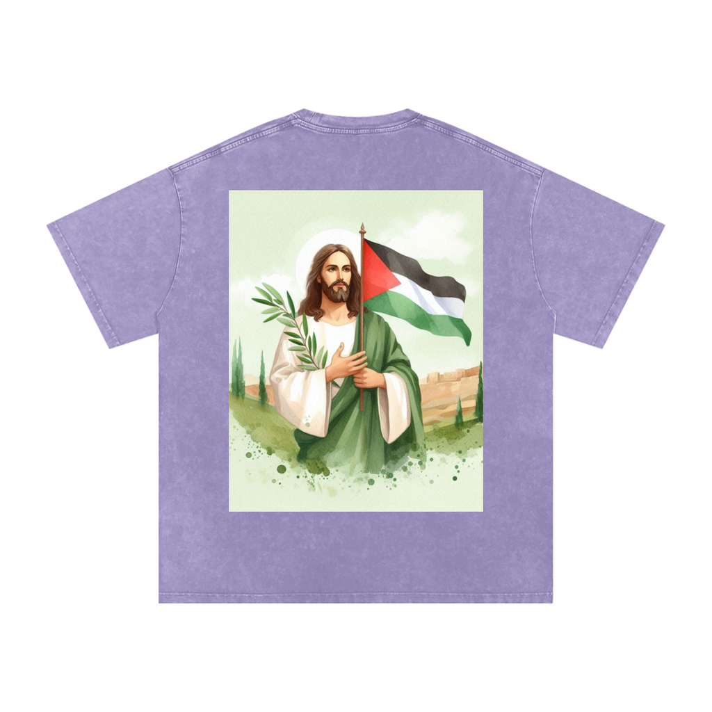 Jesus Palestine Oversized T-Shirt