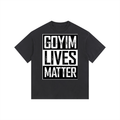 Goyim Lives Matter Washed Oversized T-Shirt