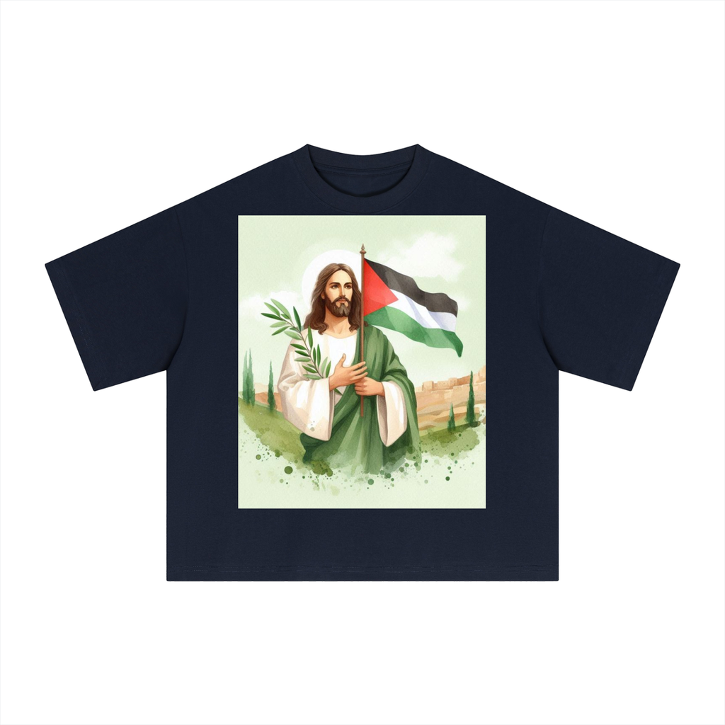 Jesus Palestine Boxy T-Shirt