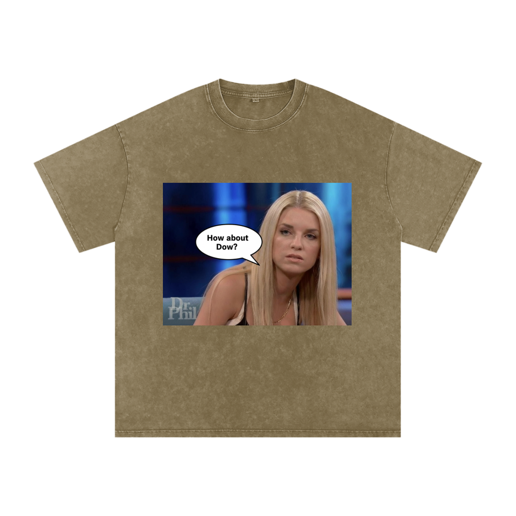 How About Dow Oversized Cotton T-Shirt