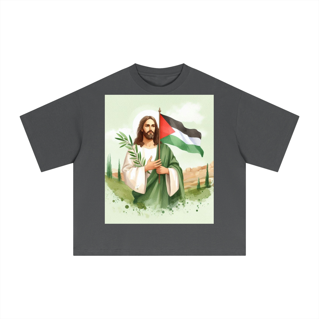 Jesus Palestine Boxy T-Shirt