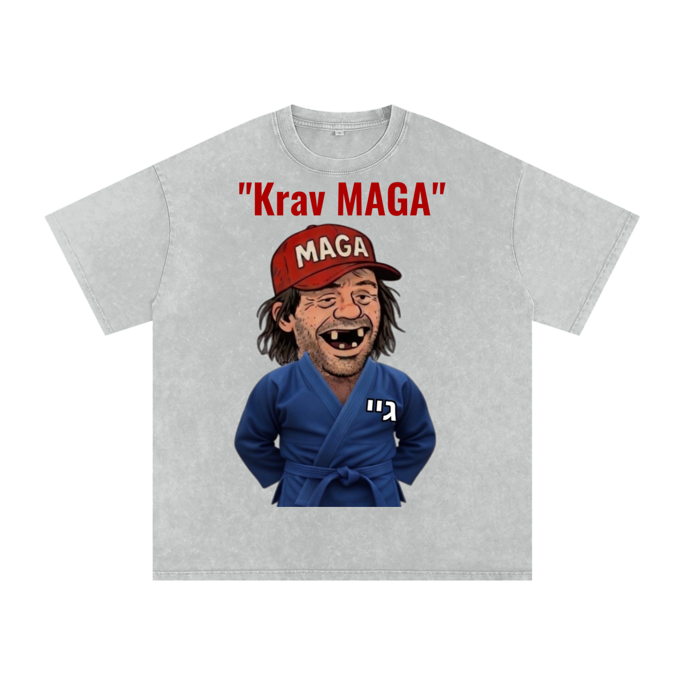 Krav MAGA Oversized Cotton T-Shirt