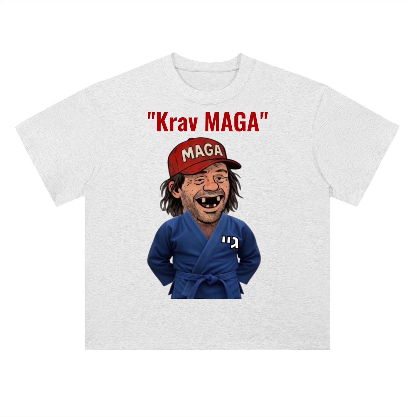 Krav MAGA Drop Shoulder Cotton T-Shirt